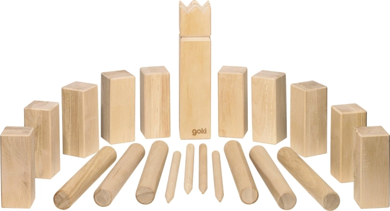 Kubb – vikingu āra spēle kokvilnas maisiņā