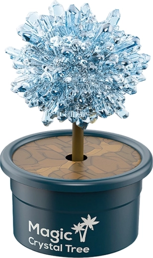 Burvīga kristālu augšana soli pa solim