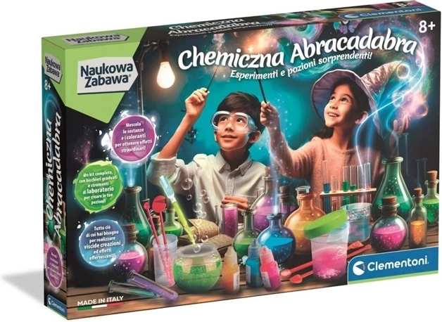 Clementoni Science Fun chemical set Abracadabra
