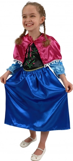 Bērnu princeses “Ziemas karaļvalsts” kostīms Anička Deluxe