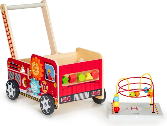 Shape sorter with six blocks