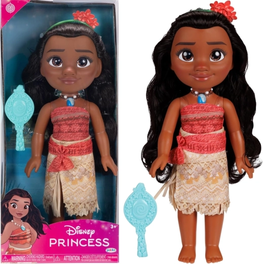 Disney princese Vaiana (Moana) lielā lelle 35 cm ar matu suku