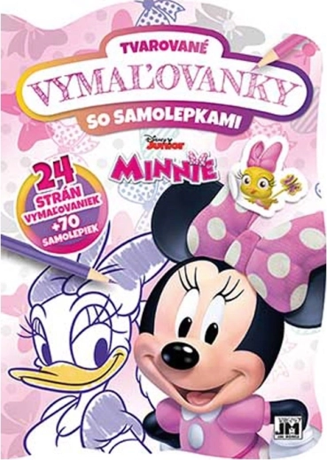 Shaped Minnie Coloring Book