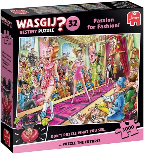 JUMBO Wasgij Destiny 32 Puzzle: Fashion Fever! 1000 Pieces