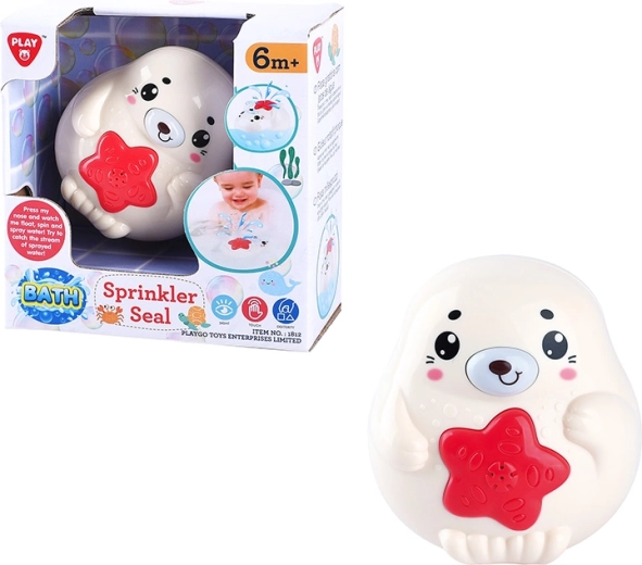 Playgo floating bath seal with water spraying