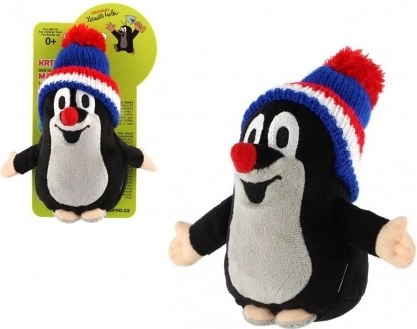 Moravská ústředna Mini Kurmis ar trīskrāsu cepuri, 14 cm
