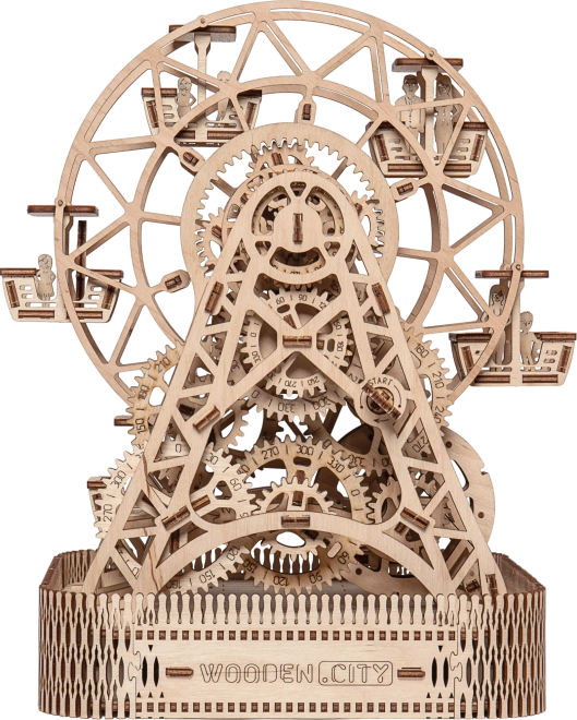 Koka panorāmas rata modelis WOODEN CITY