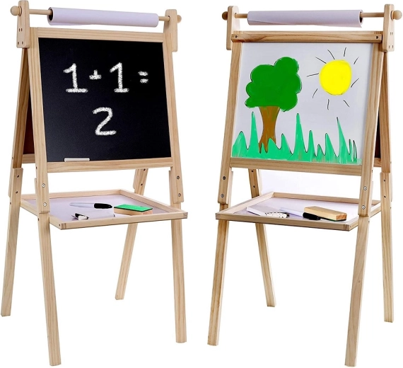 2Kids Toys Large Double-Sided Magnetic Drawing Board