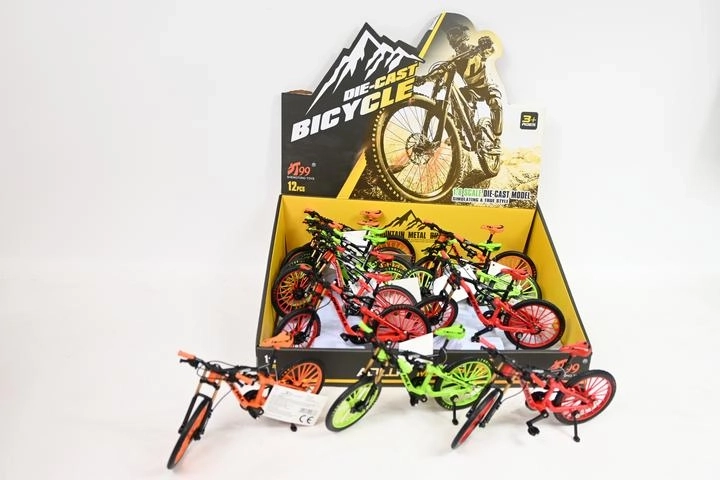 Nobrauciena velosipēds – metāla modelis 19 cm (trīsriteņu)