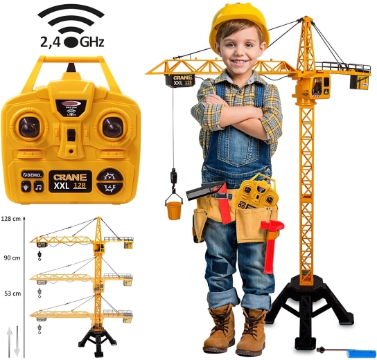 JAMARA XXL 128 Remote-Controlled Tower Crane