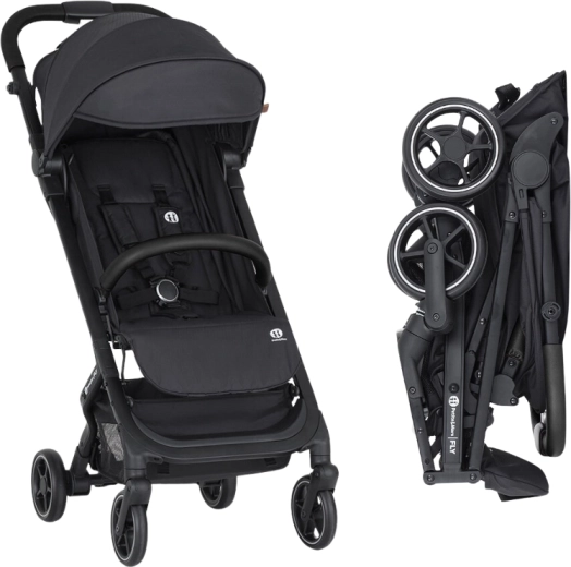 PETITE&MARS sports stroller Fly – Perfect Black