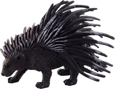 Plastic Porcupine Figurine 8 cm