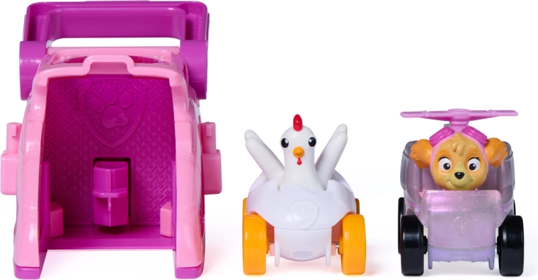 Divi Pup Squad transportlīdzekļi komplektā