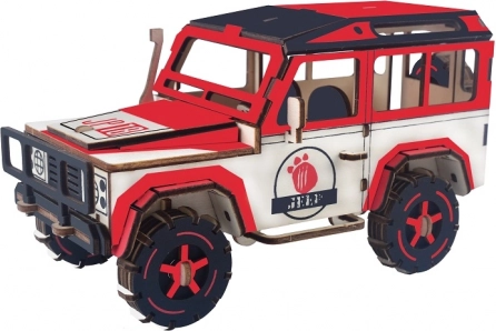 Wooden 3D Puzzle SUV