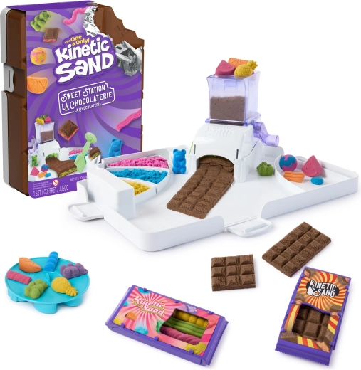 Kinetic Sand Candy Making