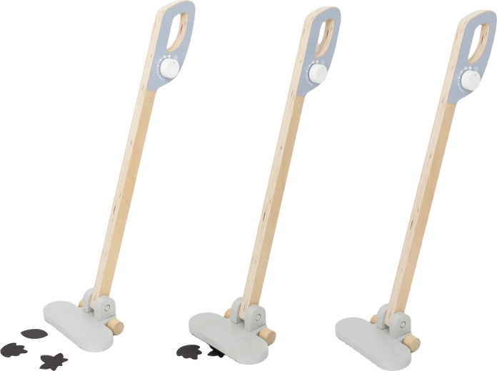 Interactive vacuuming of magnetic dirt pieces