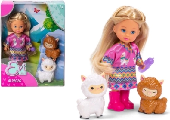 Evi Love Doll with Alpacas