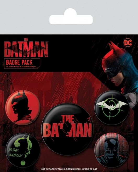 Nozīmīšu komplekts BATMAN (5 gab.)