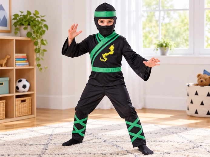 Striking ninja look