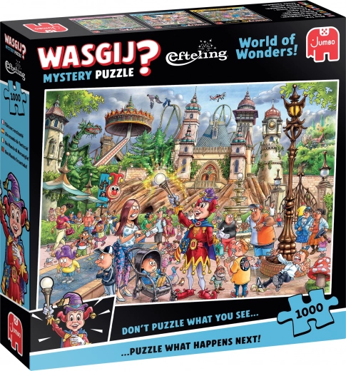 Wasgij puzle Mystery Efteling: Brīnumu pasaule, 1000 gabaliņi