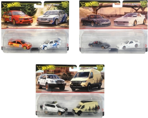 Hot Wheels Premium 2 metāla mašīnīšu komplekts