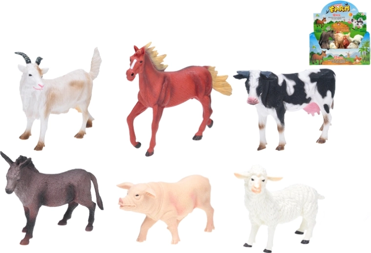 Farm Animal Figurine – 1 pc assorted mix