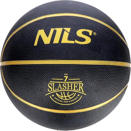 NILS Slasher Basketball Size 7 Black