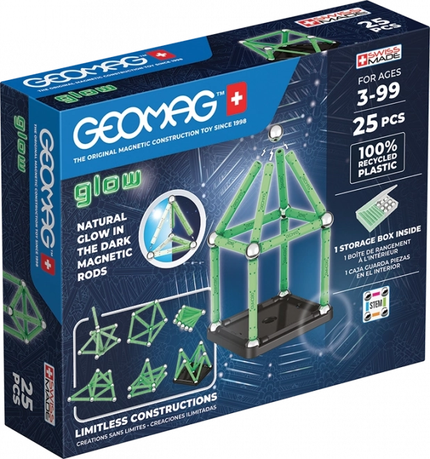 Geomag Glow magnētiskais konstruktors 25 detaļas