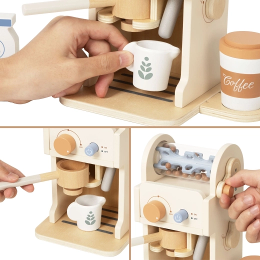 Interactive coffee machine like the real one