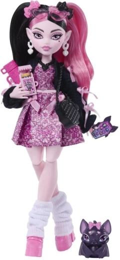 Monster High lelle Draculaura ar piederumiem