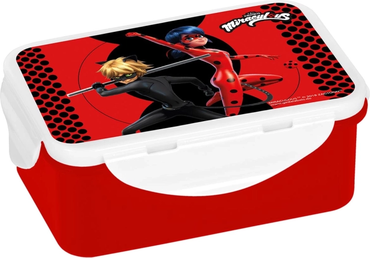 Miraculous/Ladybug uzkodu kārbiņa 650 ml