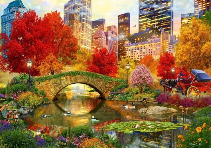 Puzle Central Park NYC 2000 gab.
