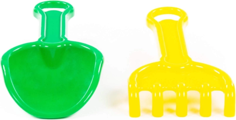 Viegls krāsains plastmasas materiāls un ērts satvēriens