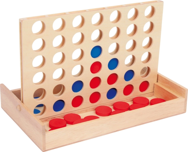 Small Foot wooden board game Four in a Row