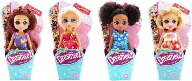 Mini lellīte DREAMEEZ kornetiņā 12 cm