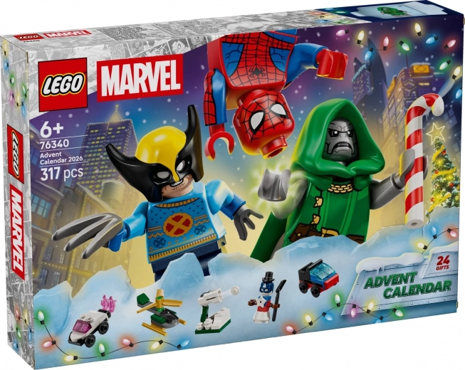 LEGO Marvel adventes kalendārs 2026