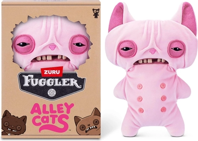 ZURU Fuggler Alley Cats plush cat Wrinkle McStinkles 23 cm