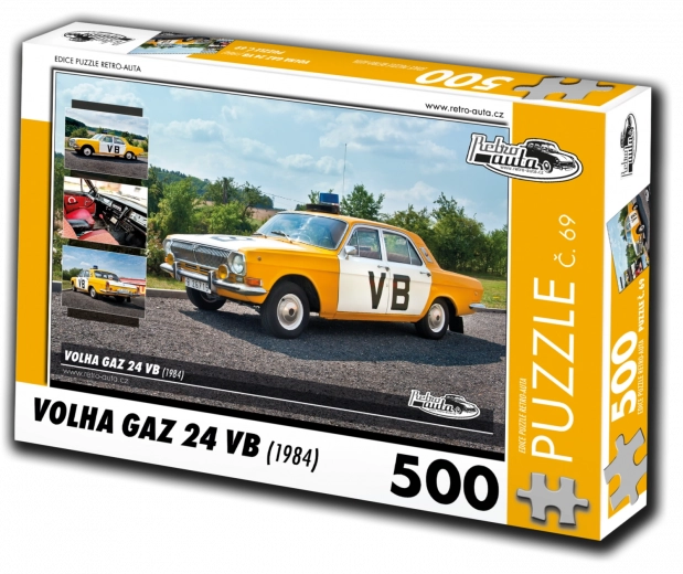 Puzle RETRO-AUTA Volha GAZ 24 VB (1984) – 500 detaļas