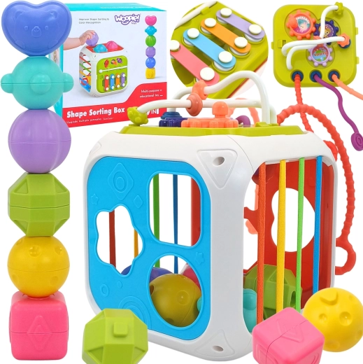 Woopie children’s sensory and educational activity cube