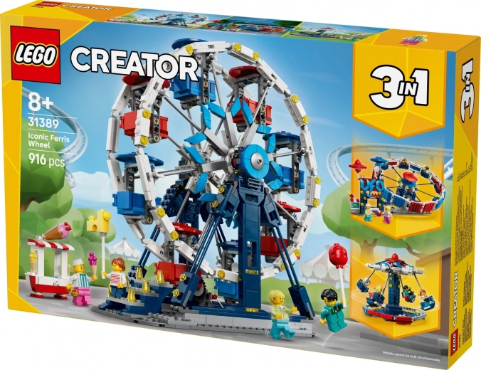 3 models in 1 set for endless rebuilding