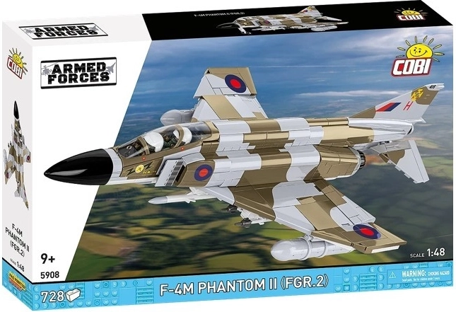 F-4M PHANTOM II RAF Building Set (728 pieces)