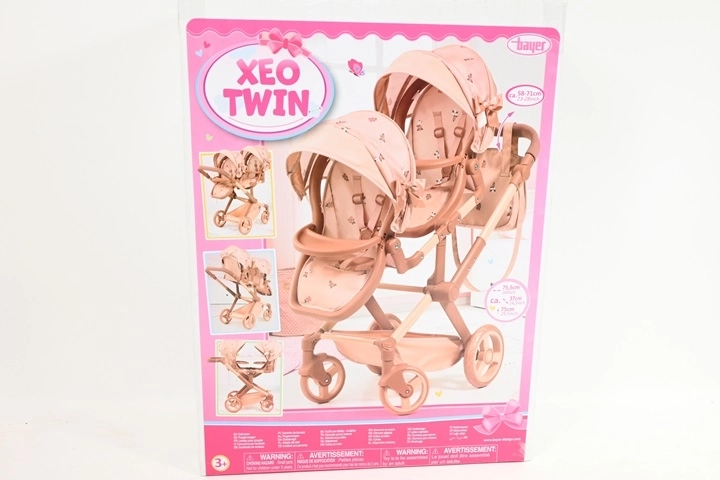 Bayer twin doll stroller