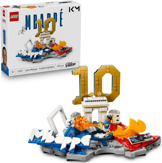 LEGO Editions Kylian Mbappé – futbola mirkļi