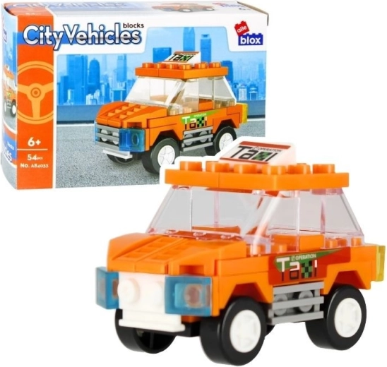 Konstruktors ALLEBLOX CITY taksometrs - 1 gab.