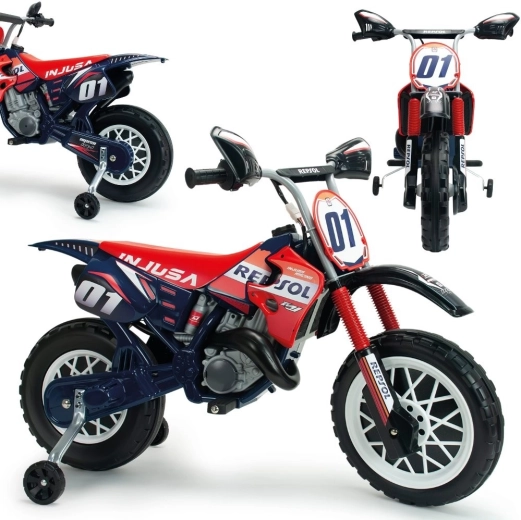 Elektriska bērnu motocikls REPSOL 6V INJUSA