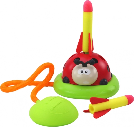 Foam rocket pump launcher