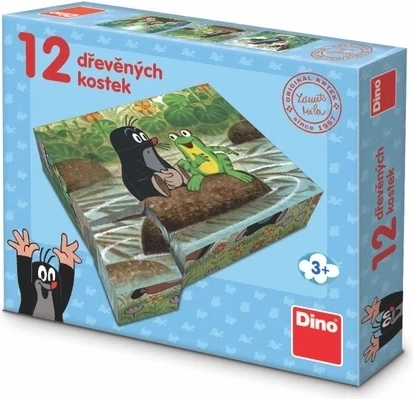 Dino koka klucīši KURMĪTIS un dzīvnieciņi 12 gab.