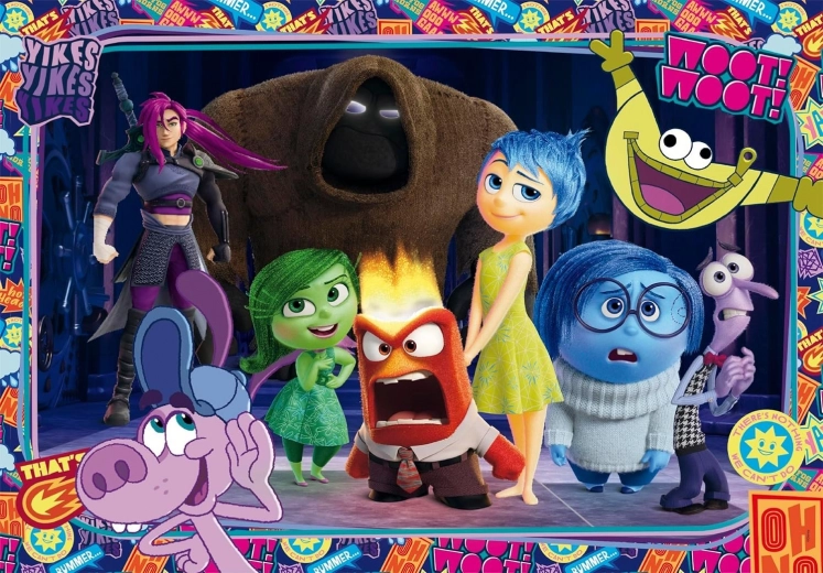 Inside Out 2 Puzzle – 104 pieces CLEMENTONI