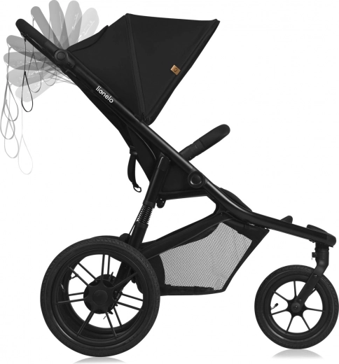 XXL canopy with UPF50+ and weather protection
