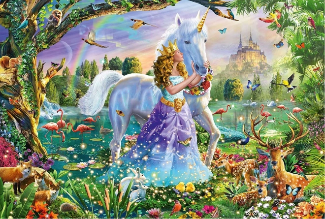 Puzzle Princess with Unicorn 150 Pieces